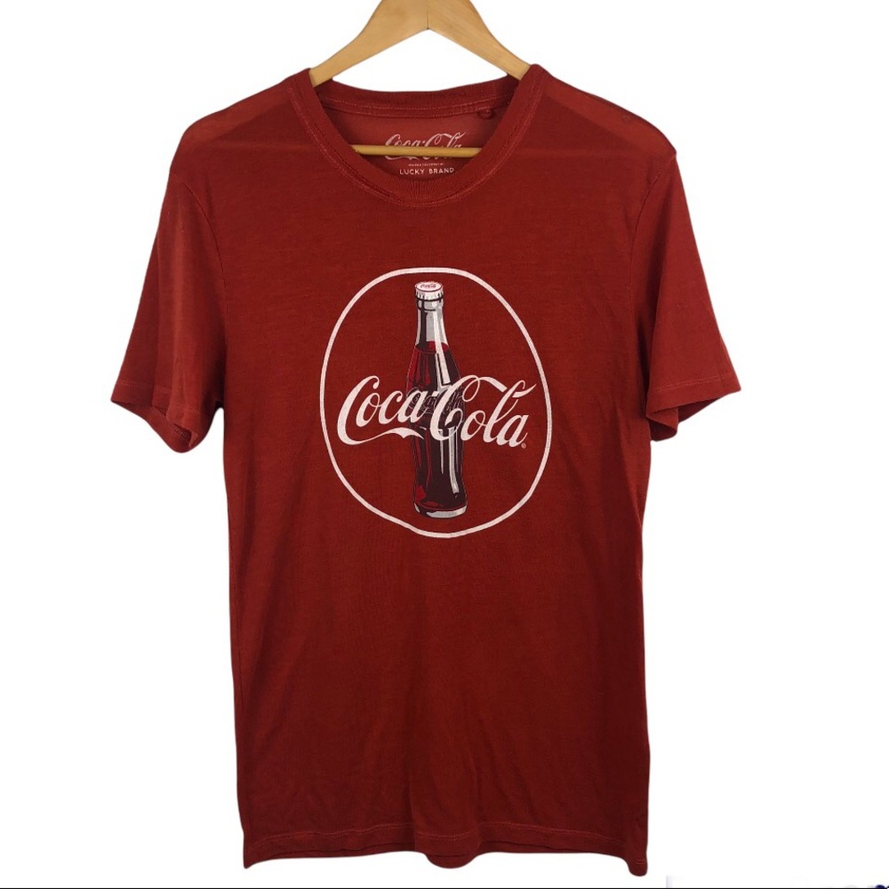 Lucky Brand Coca Cola graphic print S/S crew neck t-shirt